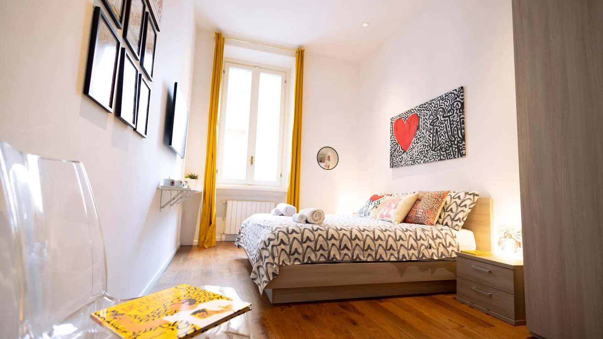 The Keith Haring Room - Private Bedroom Milan